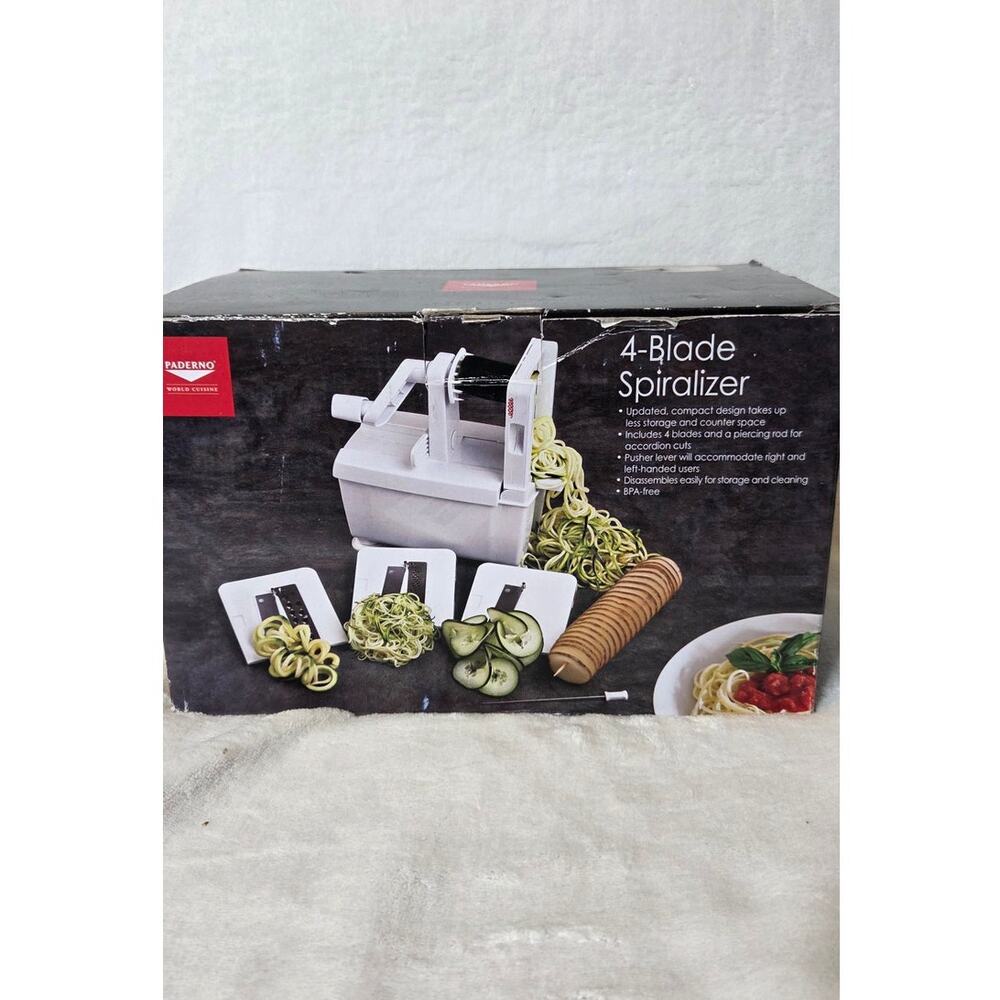 Paderno 4-Blade Spiralizer